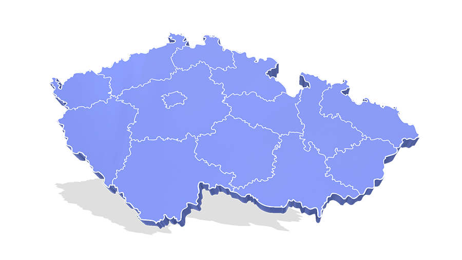 ČR Mapa